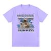 Professional Yapper Funny Cat Meme T Shirt Unisex Women Fashion Vintage Short Sleeve T-shirt Casual Cotton Cozy Oversized T Shirts