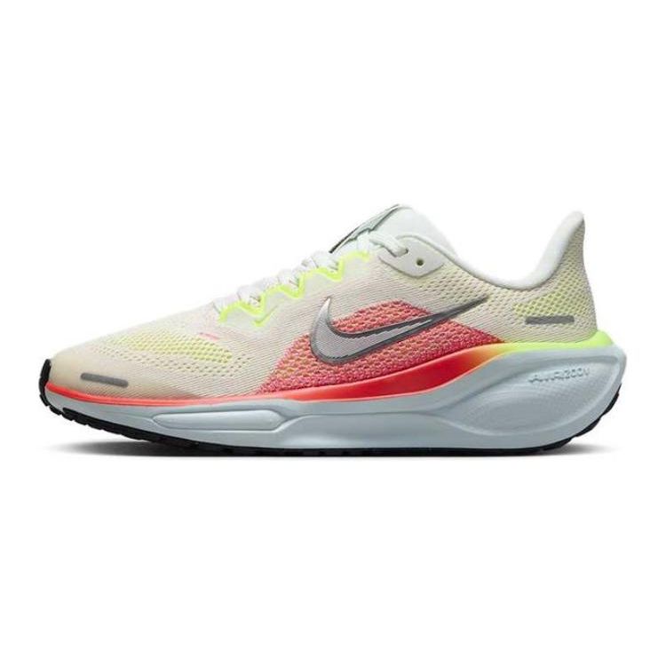 Nike Air Zoom Pegasus 41 GS Summit White Crimson Buty Sportowe Dziecięce Kremowy Jaskrawoczerwony Lodowoniebieski FN5041-100