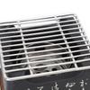 Griglia Giapponese a Carbone in Metallo Colato Tavolo BBQ Nero Griglia Hibachi Professionale Cottura BBQ
