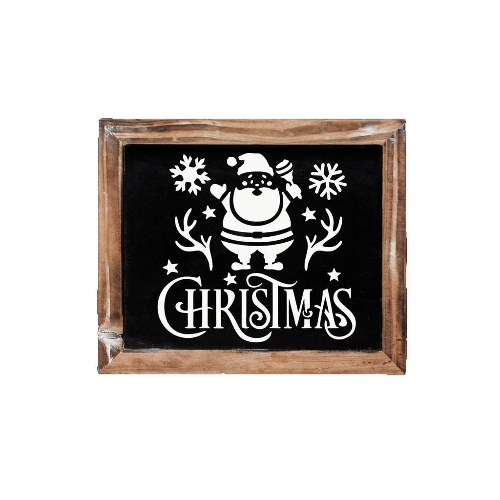 Aushöhlvorlagen, Weihnachten, PET-Vorlagen, Neue Stile, DIY-Malvorlagen, Wandmalerei und Sprühen für Kinder, Dekorative Vorlagen