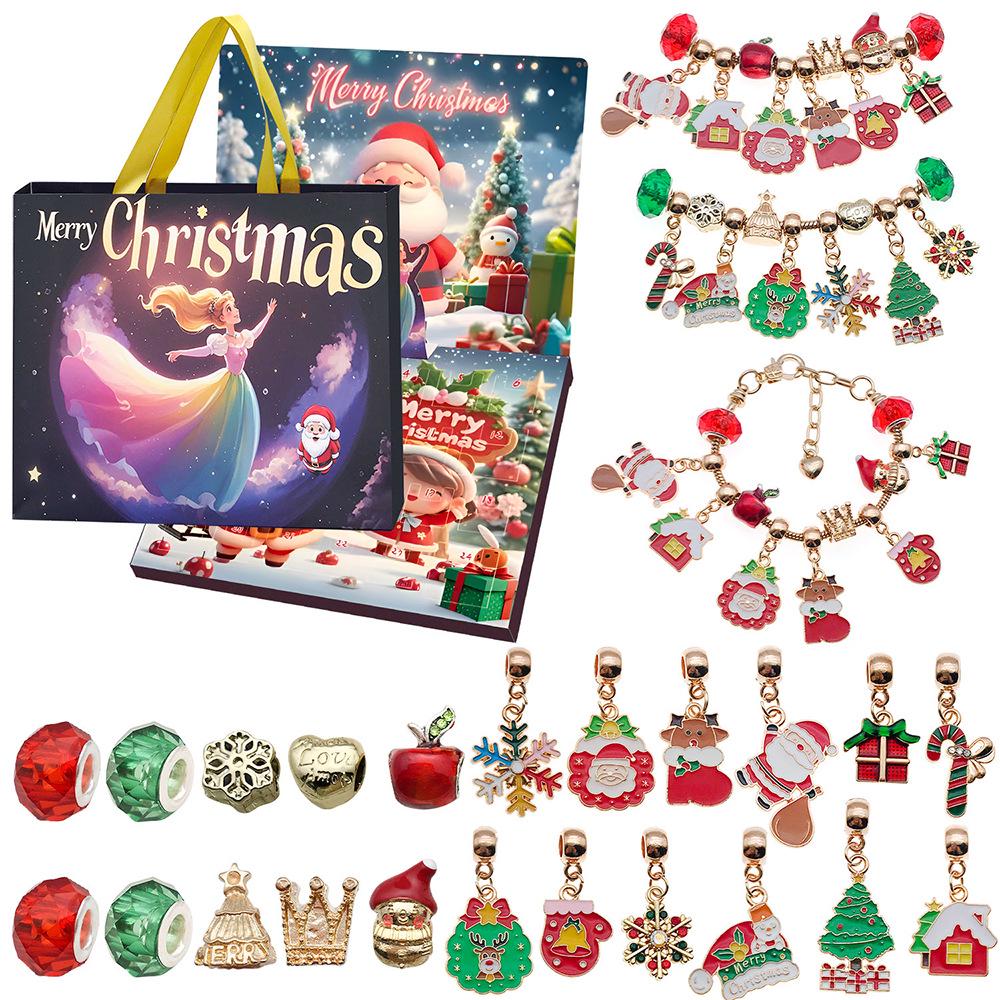 Christmas Runaway Princess DIY Bracelet Blind Box for Kids