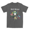 Creative Heavy Metals Rock Chemistry TShirt for Unisex WoUnisex Round Neck Cotton Funny Short Sleeve Tee Shirt Party Tops