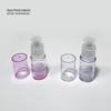 15ml/20ml Press-Type Vacuum Dispensing Bottle for Toner, Lotion, Serum - Travel Size, Food-Grade PC