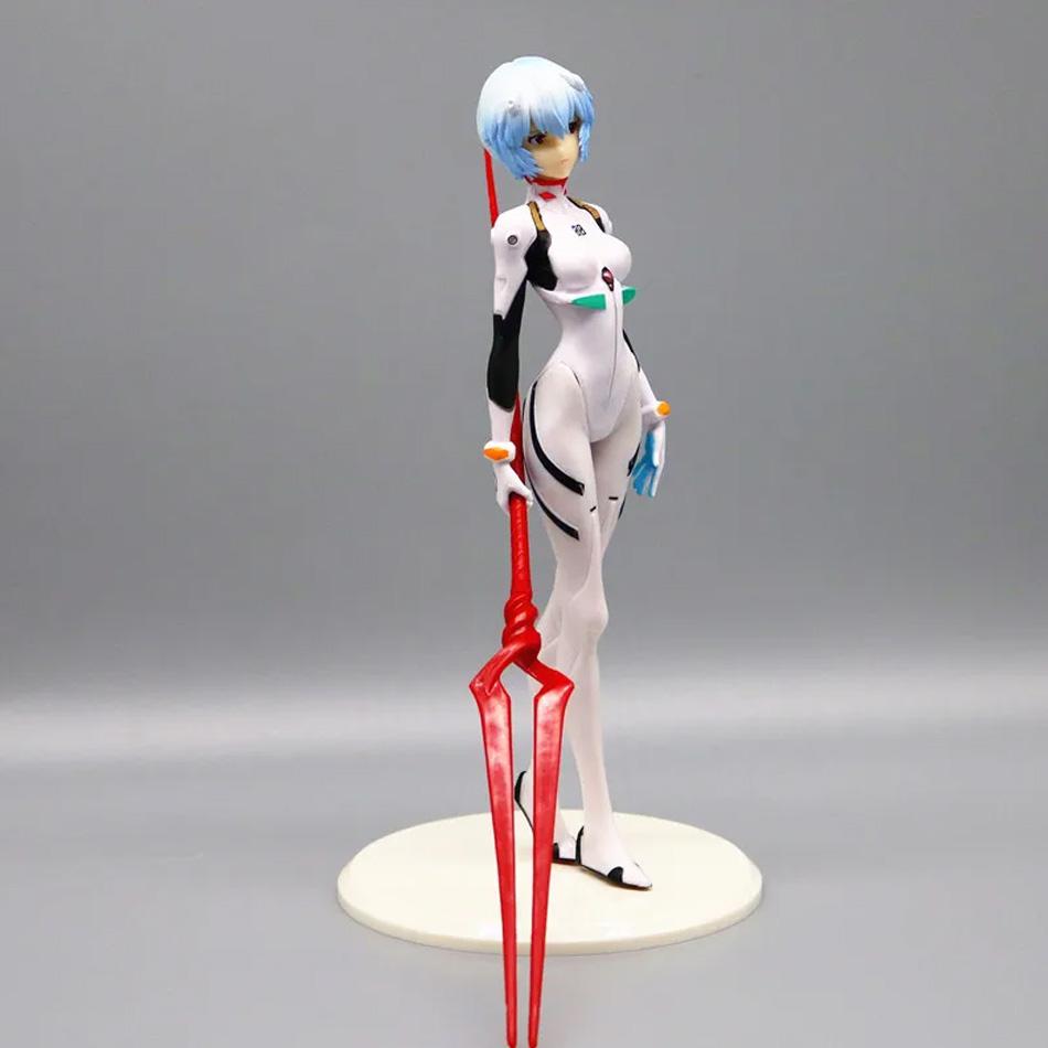 23CM Anime NEON GENESIS EVANGELION EVA Ayanami Rei søt figur PVC modell leker duk samleobjekter ornamenter gaver