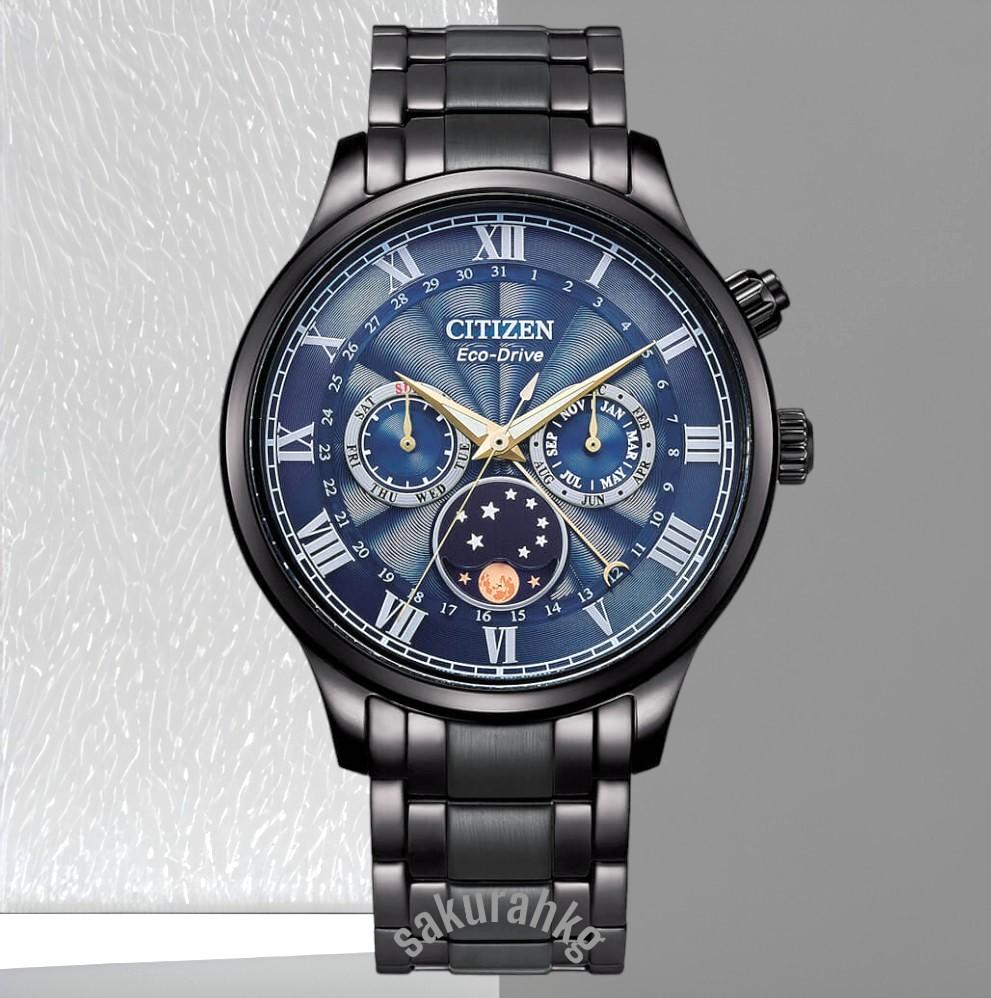 

Часы CITIZEN Eco-Drive Blue Moon Phase, произведенные в Японии, AP1055-87L