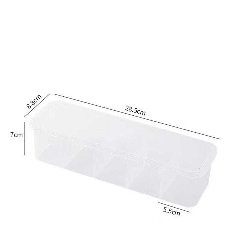 Transparent Flip Storage Box: Dustproof Organizer for Cables, Earphones, Stationery, and Jewelry