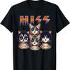 Hisskatter Rockar Kattungar Rockar För Kattälskare Kattmamma Kattpappa T-shirt