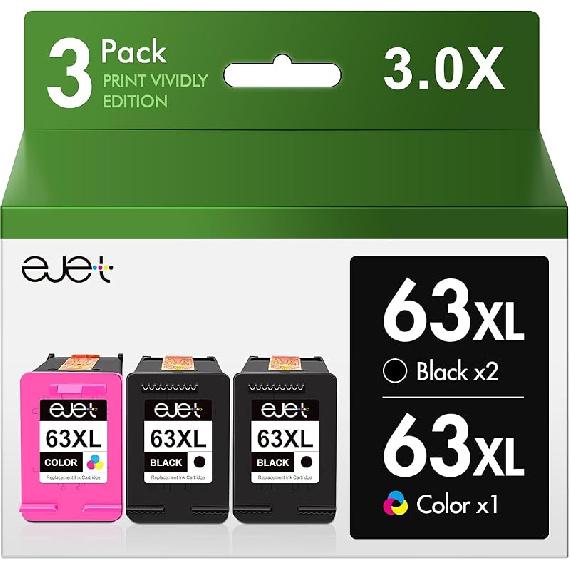 Remanufactured Ink Cartridge Replacement for Epson 277XL Ink Cartridges T277XL to use with XP-960 XP-970 XP-850 XP-860 XP-950 Printer(2 Black, 1