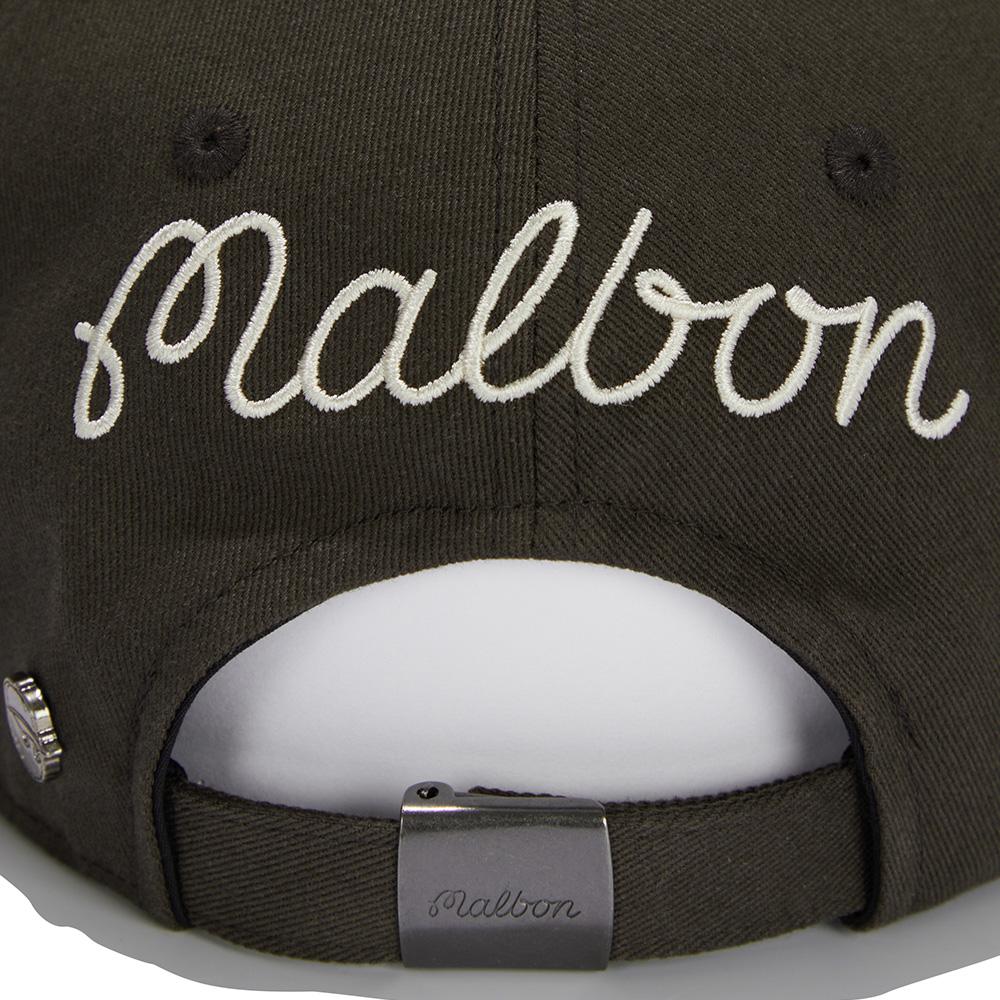 MALBON GOLF New Malbon Basic Bucket Ball Cap Brown