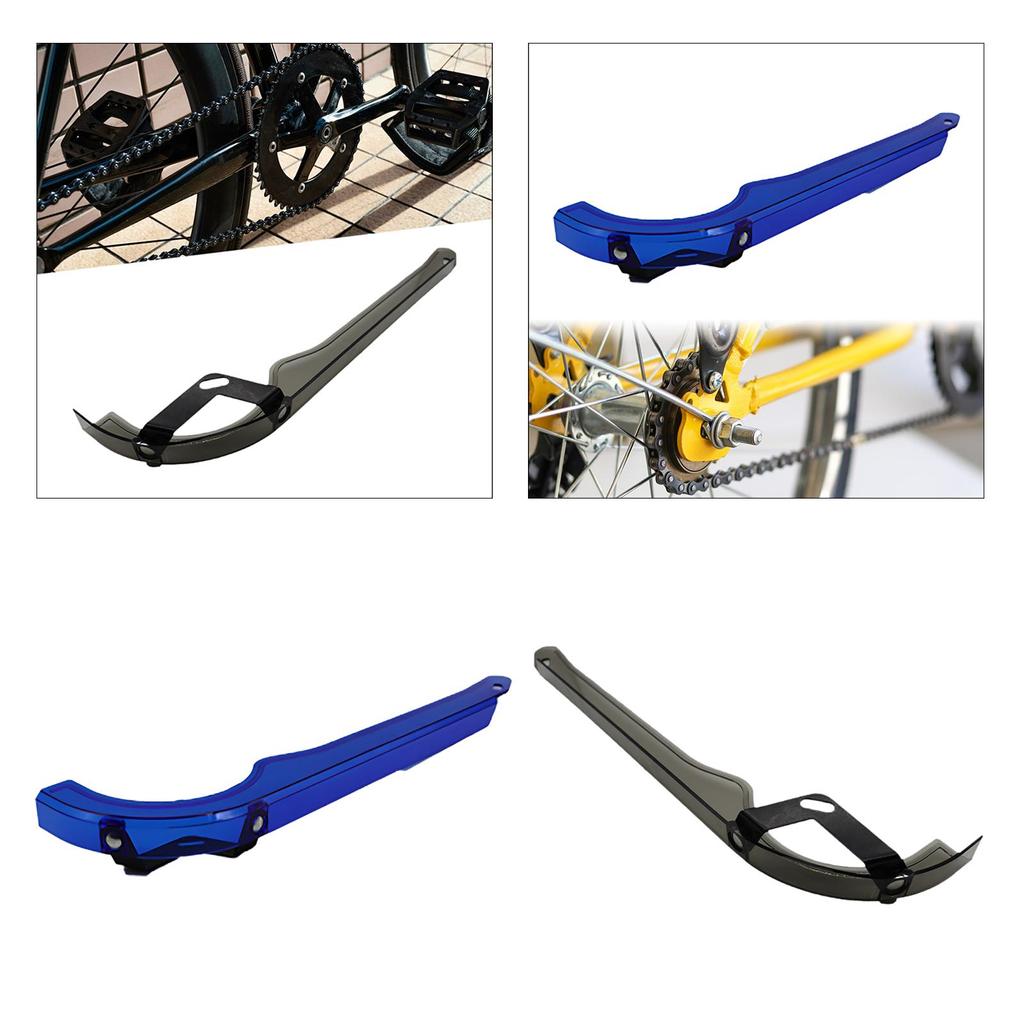 Protection de chaîne de vélo Pièce de vélo Équipement de cyclisme Protection de pédalier de vélo pour le cyclisme Vélos tout-terrain Vélos de route Cyclisme en extérieur
