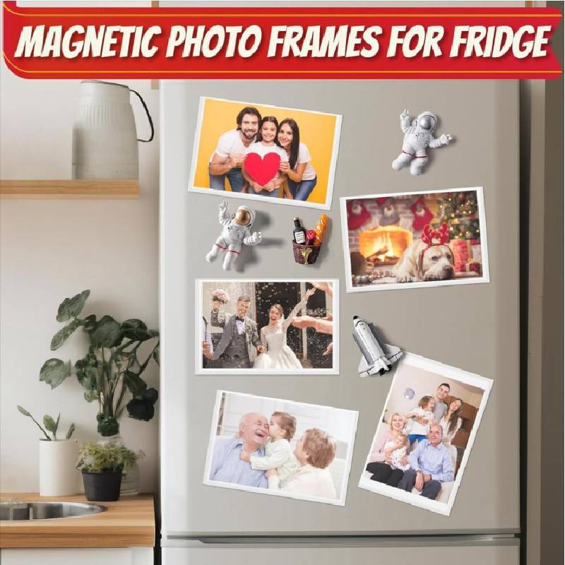 Transparent Acrylic Photo Frame Magnetic Magnet For Photo Wall Diy Home Decoration