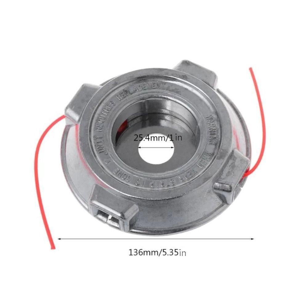 Aluminum Zinc Zinc Alloy Grass Trimmer Head Iron Disc Weeding Head Lawn Mower Head  Brush Clearing