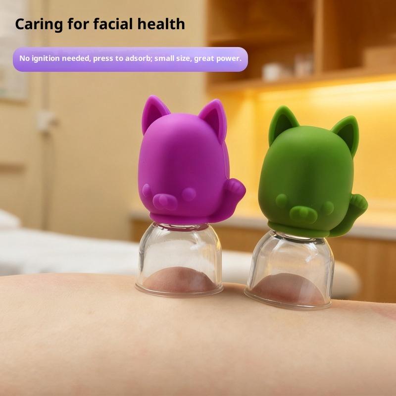 1/3Pcs Silicone Cupping Cups Massage Vacuum Suction Cupping Cups For Facial Skin Lifting Body Leg Arm Back Shoulder Muscle