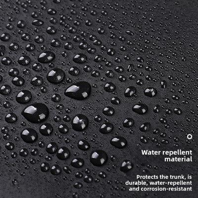 Folding Car Trunk Anti-Dirty Mat Black Waterproof Cargo Protector Cloth with Privacy Cover Trunk Mat For Daily Use & Travel
