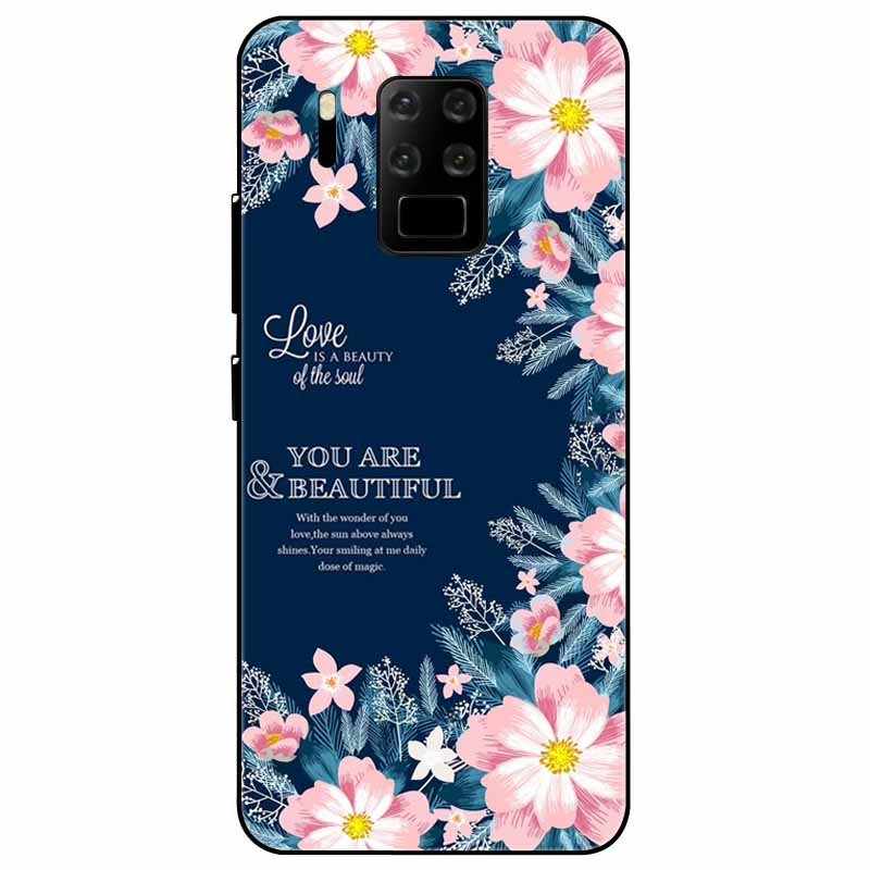 For OUKITEL C18 Pro C21 C21Pro Case Silicone Black Soft Protector Funda Capa for OUKITEL C21 Pro C18 Pro Cover TPU Cartoon Cover