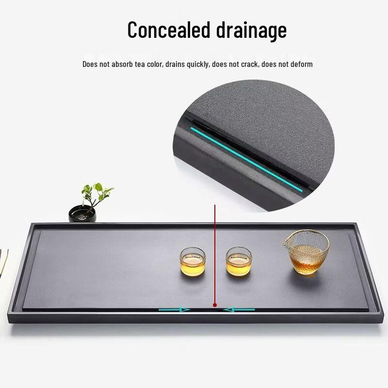 Jia Kang Ming Natural Wujin Stone Tea Tray