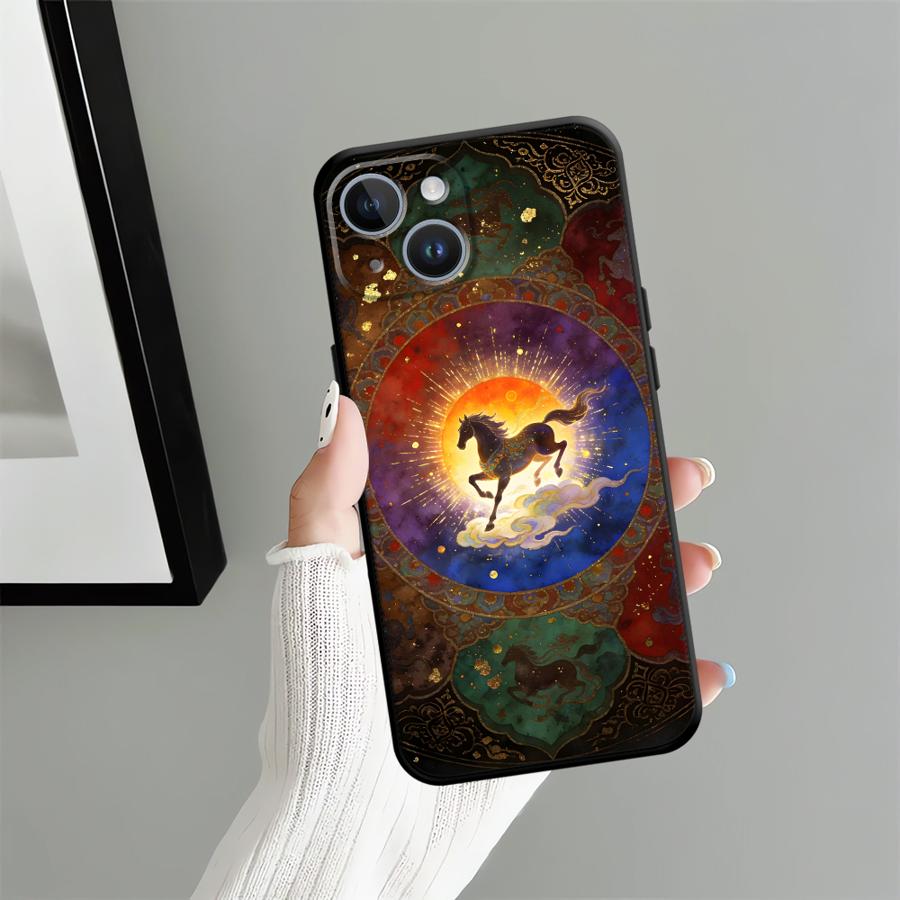 Cartoon Cool Dragon Horse Case for Apple iPhone 17 Pro Max 14 Air 15 Pro 7 8 11 16 13 XR XS MAX 12 Funda Phone Cover
