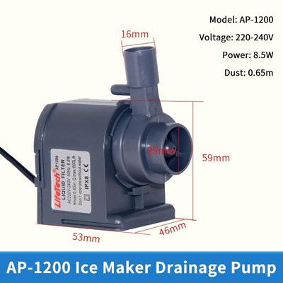 1 buc 220V Hzb-50 60 80 Pompă submersibilă de circulație Pompă apă aparat de gheață Ap1200/Lh102 Pentru Wellcome Wotuolai Chigo Ice Bear