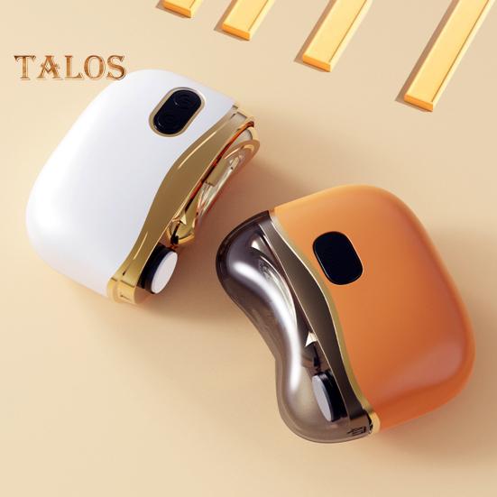 Electric Nail Clipper Polisher with LED Light 2-Speed Rechargeable 3-In-1 Automatic Fingernail File Baby Kids Adults Seniors Manicure Trimmer