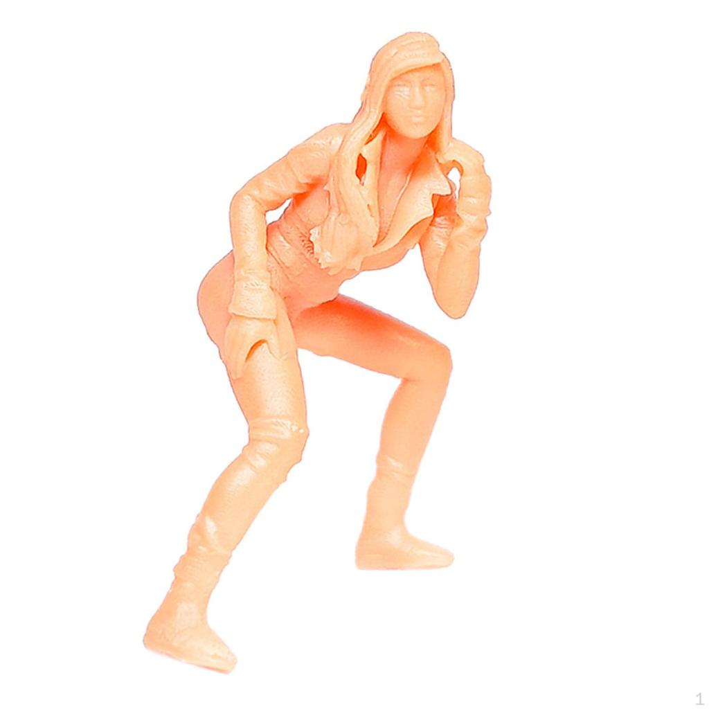 1/64 Figures Train Model People Tiny for Miniature Scene Fairy Garden Sand Table