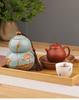 Ru Kiln Ceramic Gourd Tea Canister - Moisture-Proof Storage for Pu'er Tea, Gongfu Tea Set Container