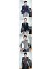 Hong Kong Style Double Zipper Stand-Up Collar Short Jacket: Women's Slim Fit Sweet & Spicy Long Sleeve Base Shirt