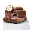 Children's sofa Infant Sitting Training Chair Animal Shaped Sofa with Non-Slip Beads Base for Babies 0-36 Months Learning to Sit