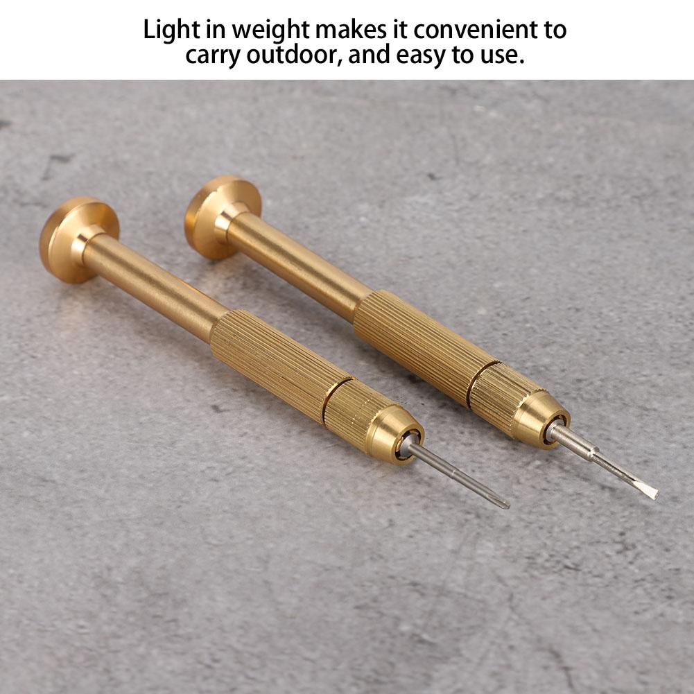 2Pcs Professional Multi Functional Eyewear Screwdriver Set Eye Glasses Repairing Tool