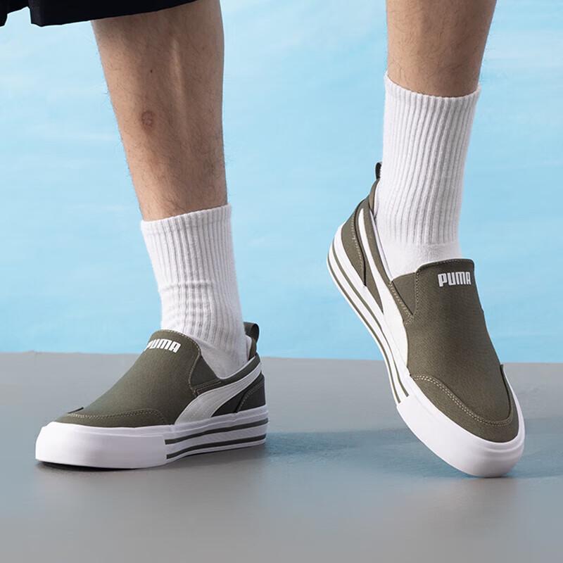 PUMA Unisex Low-Top Canvas Casual Sneakers