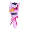 Graduation Bear Bouquet with Sunflower, Rose, and Doctor's Hat - Perfect Gift for Bachelor's or Master's Grad
