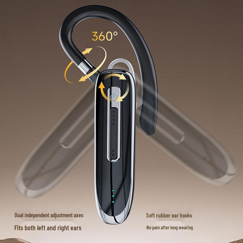 Qualcomm K2 Wireless Bluetooth Headset: Noise-Canceling, Single Ear Hook, Long Battery Life