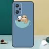 Kawaii Cute Sloth Face For Realme GT 7 Pro GT 5 6 6T C67 C61 C55 C53 C51 C21Y C25S C75 10 11 12 13 14 Pro Plus Case