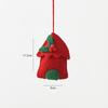 Felt Christmas Hanging Pendant Multicolor Christmas Tree Decoration Drop Ornament  Home Decoration