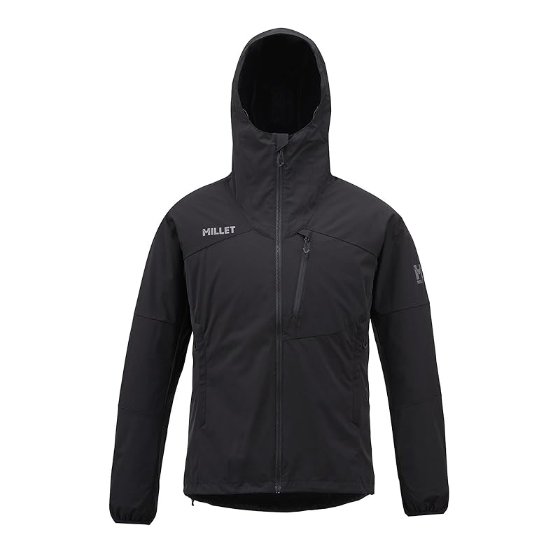 

[Millet] light shell INSECT BARRIER BIONNASSAY ST JK M men s New Logo_Black-Noir