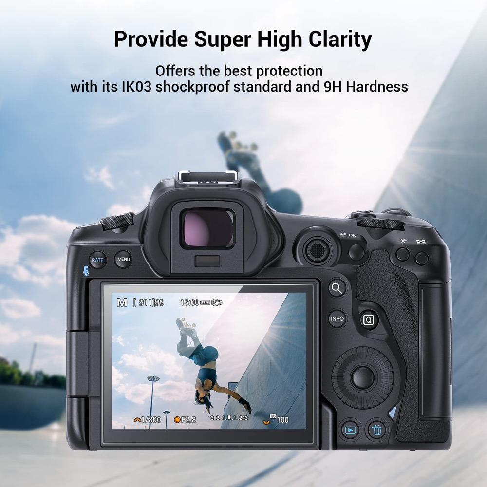 2 Stück Gehärtetes Glas für Canon PowerShot G7X Mark III G7XII G9X G9XII G5X G5XII V10 Displayschutzfolie Kratzfestes Zubehör2