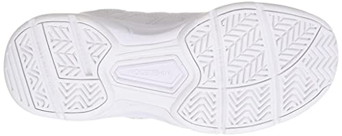 Wimbledon WB 052 Sneakers, Tennis and School Shoes, Wide 4E, White/White, 25.0 Cm, 4E