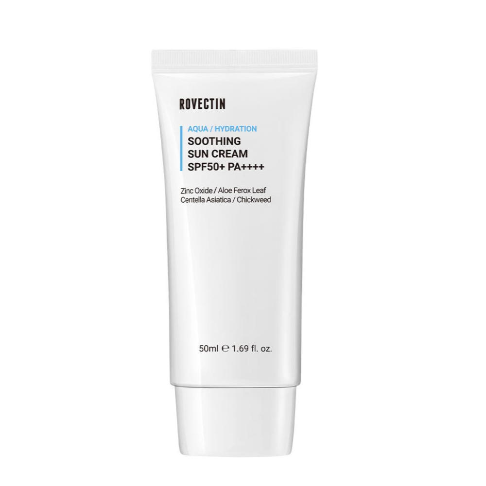 ROVECTIN Aqua Mineral Moisturizing Sunscreen SPF50+ PA++++ 50ml