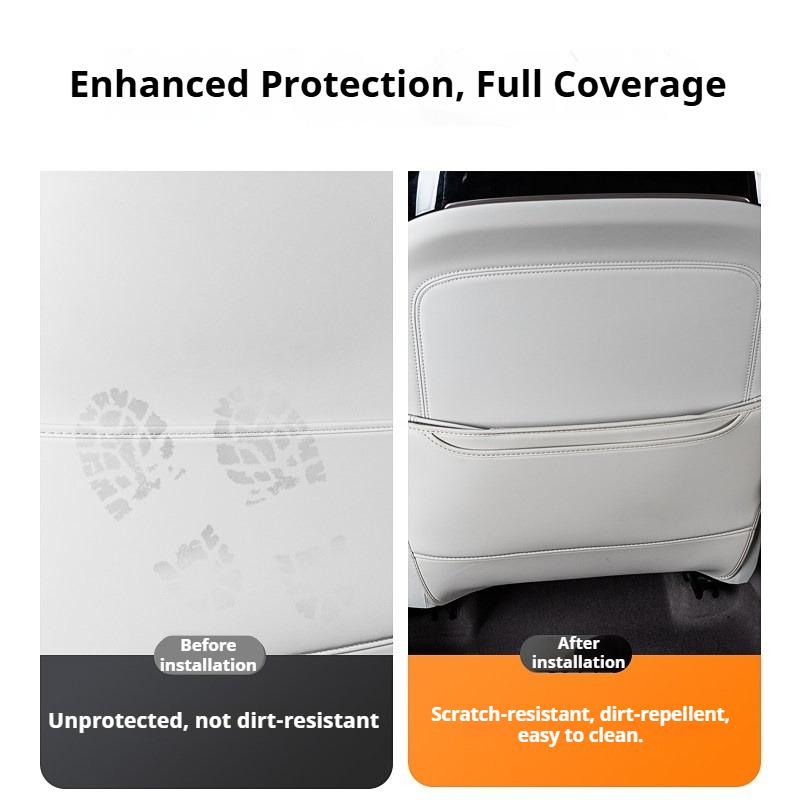 For Zeekr 7x Car Rear Seat Anti Kick Pads Anti-kick Seat Back Kick Protective Pads Protector Seat Back Protectorn Car Accessorie