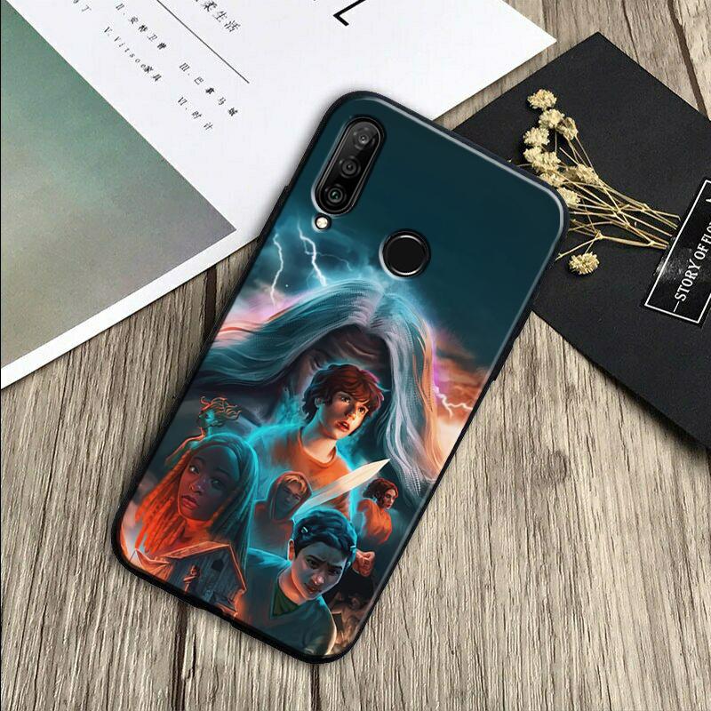 P-Percy Jackson Cartoon For Huawei Nova Y91 Y90 Y60 Y70 Y61 Y72 Y73 3i 7i 8i 11 12i 9 10 SE P20 P30 Pro P40 Lite Case