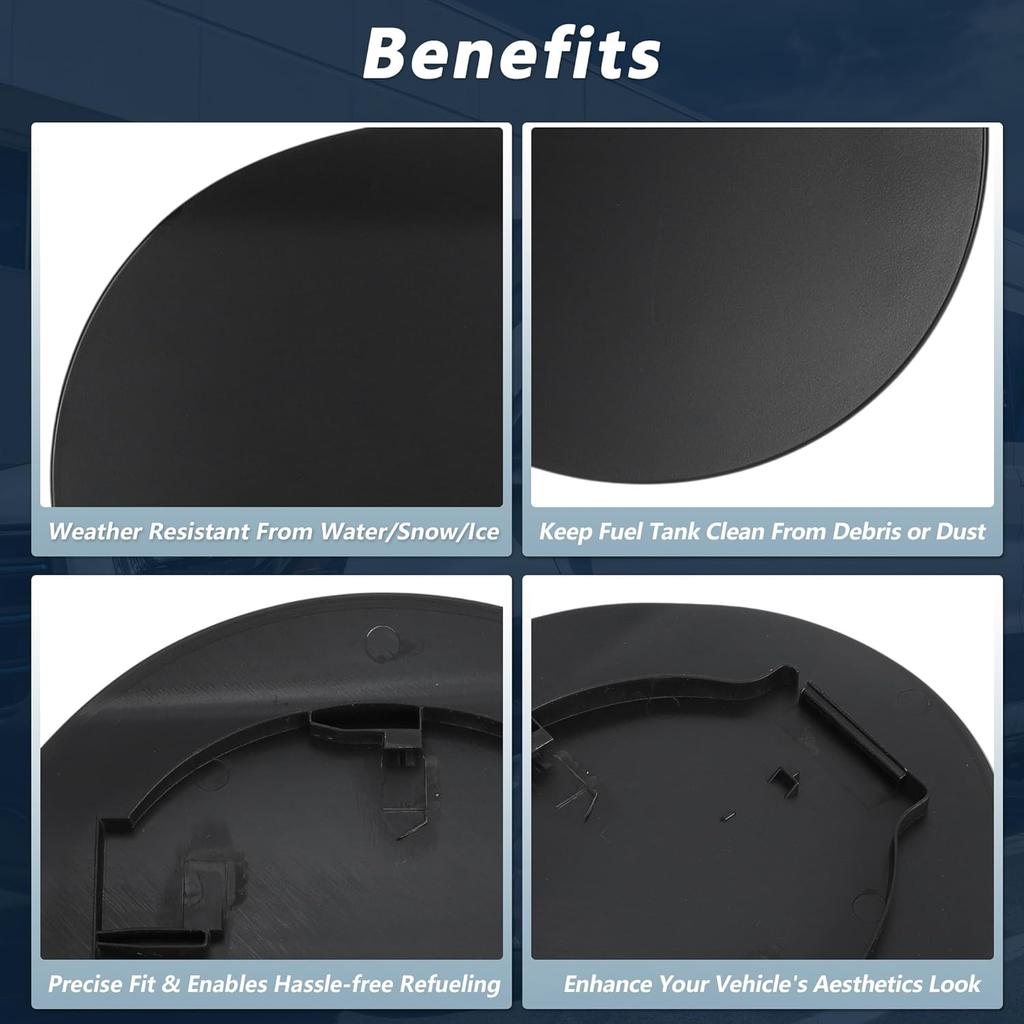 Fuel Tank Filler Fuel Door for Dodge Dart 2012 2013 2014 Fuel Gas Filler Door Cover Primer No.68090634AC