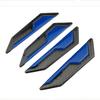 4Pcs Car Door Anti-Collision Strip Body Stickers Reflective Warning Stickers Decorative Scratch-Resistant Modified Universal