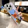 Z-ZootopiaS Nick Judy Phone Case For Iphone 17 16 15 14 13 12 11 Pro Max Xr Air Plus Silicone Cover Silver Hard Shell Cover