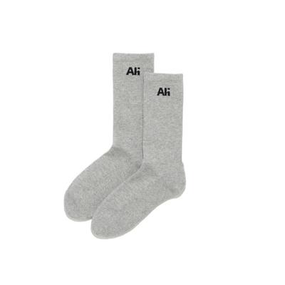 AVAM HOME Logo Sports Socks Grey
