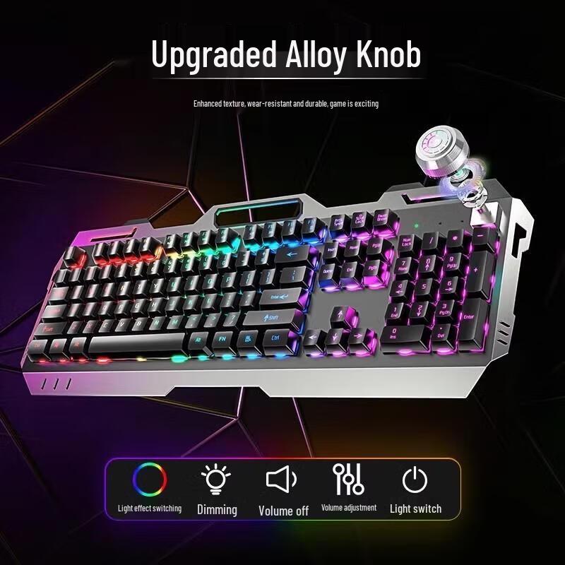 YouShu GX810 Wired Mechanical Keyboard and Mouse Combo