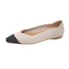 New Environmentally Friendly and Healthy Flying Weaving Fashionable and Elegant 3D Three-dimensional Shock-absorbing Flat-soled Women's Shoes