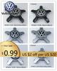 For VW Volkswagen Jetta MK5 Golf 4pcs 135mm Volkswagen Golf Polo Car Wheel Center Caps 5Pins Rim Hub Cover Hubcap Logo Badge Emb
