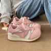 Fashion Women's Sneakers Autumn Lightweight Non Slip Soft Sole Running Shoes Comfortable Fashion Cross Tied Height Increase Casual Shoes