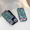 New artistic glazed pattern mobile phone case Apple 17promax two-in-one film case iPhone12