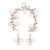Korean Style Floral Wreath Headband for Girls - Forest Performance Crown Accessory