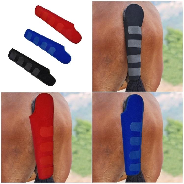 Tear Resistant Equine Tail Guard Features Soft Paddings And Adjustable Closures for Show Ready Presentation